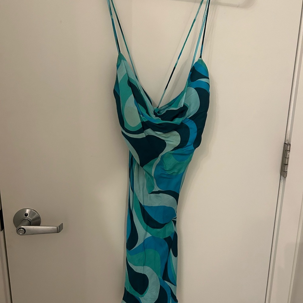 Zara dress blue